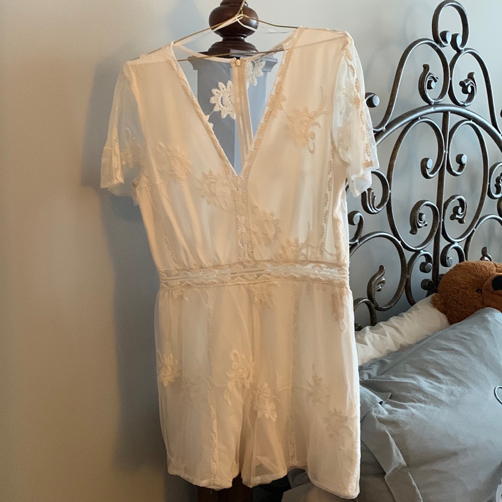 White romper